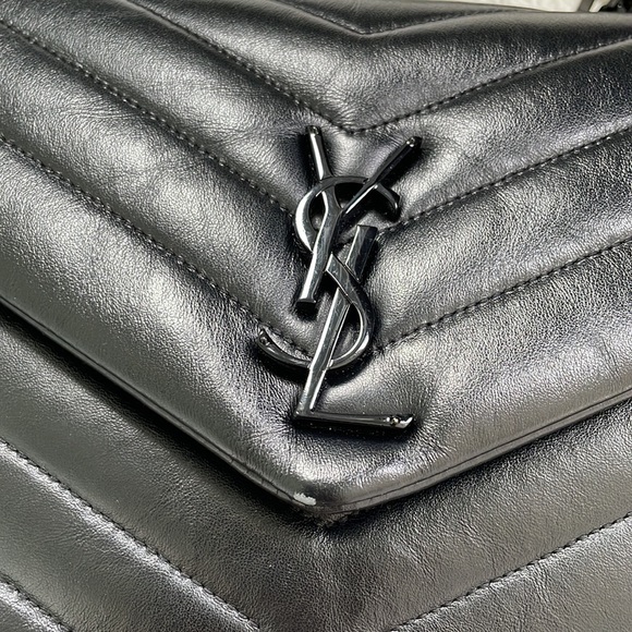 YSL LOULOU MEDIUM CHAIN BAG - Picture 9 of 17